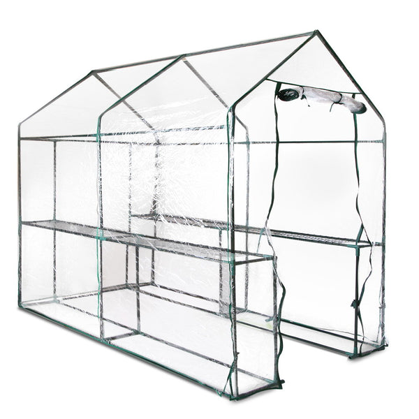 Greenfingers Greenhouse Garden Shed Green House 1.9X1.2M Storage Greenhouses Clear freeshipping - Awezingly