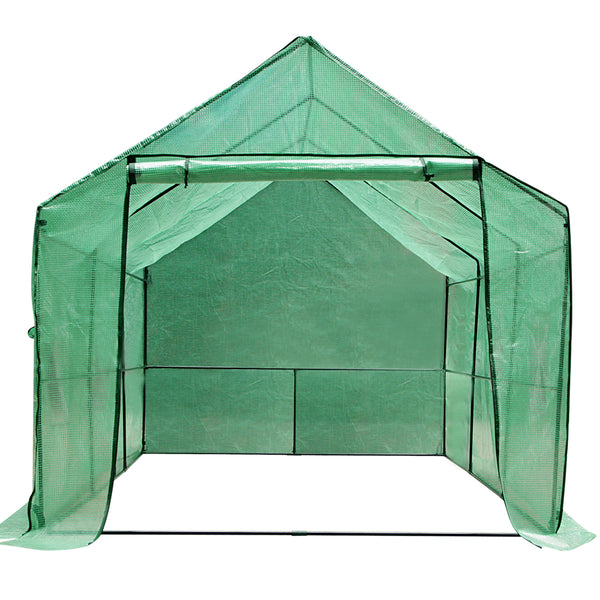 Greenfingers Greenhouse Garden Shed Green House 3.5X2X2M Greenhouses Storage Lawn freeshipping - Awezingly