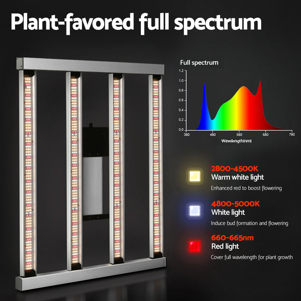 Greenfingers Grow Light 3000W LED Full Spectrum Indoor Veg Flower All Stage Greenfingers