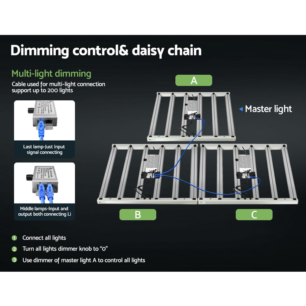 Greenfingers Grow Light Full Spectrum 7200W LED Lights Veg Flower All Stage Greenfingers