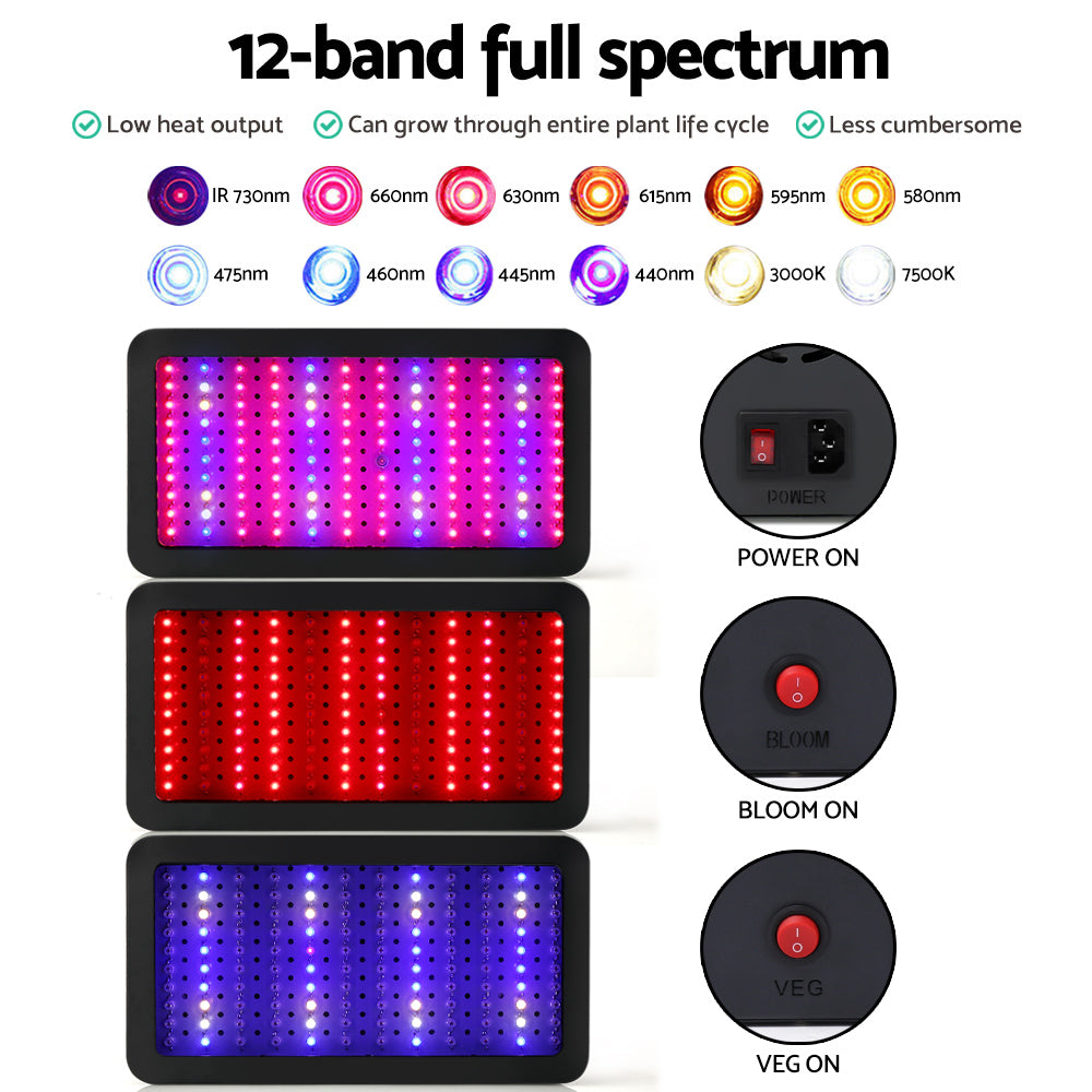 Greenfingers 1200W LED Grow Light Full Spectrum Greenfingers