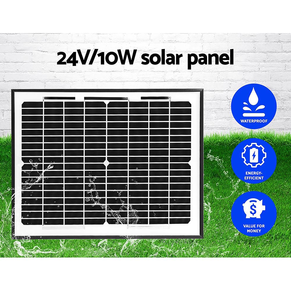 LockMaster Automatic Full Solar Power Swing Gate Opener Kit 600KG lockmaster