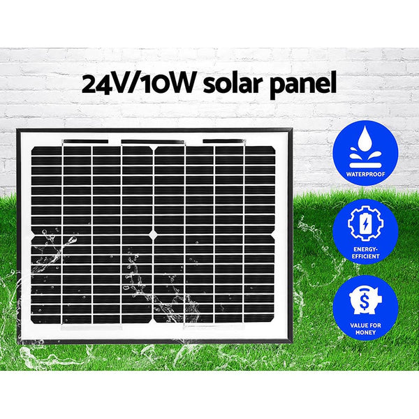 LockMaster Automatic Full Solar Power Swing Gate Opener Kit 600KG lockmaster