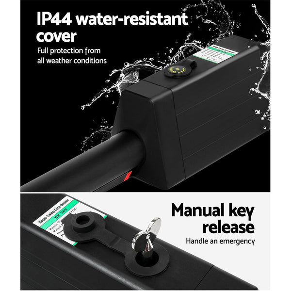 LockMaster Automatic Electric Gate Opener Single Swing Remote Control 300KG 5M Does not apply