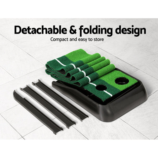 Everfit 3M Golf Putting Mat Practice Putter Indoor Outdoor Training Exerciser Everfit