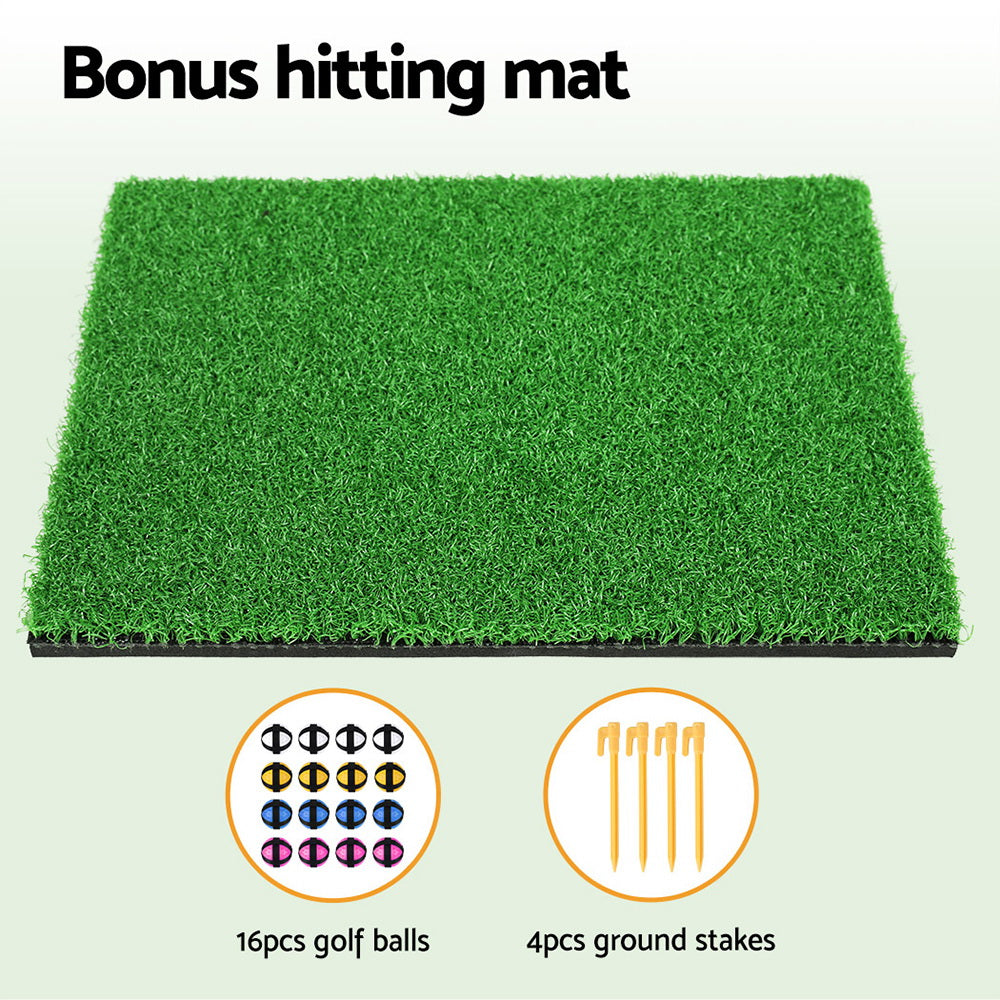 Everfit Golf Chipping Game Mat Indoor Outdoor PracticeÂ Training Aid Set Everfit