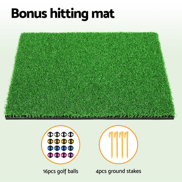 Everfit Golf Chipping Game Mat Indoor Outdoor PracticeÂ Training Aid Set Everfit