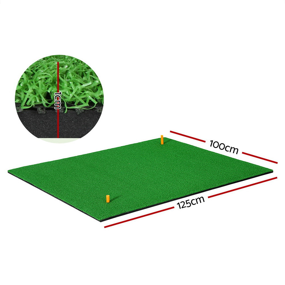 Everfit Golf Hitting Mat Portable DrivingÂ Range PracticeÂ Training Aid 100x125cm Everfit