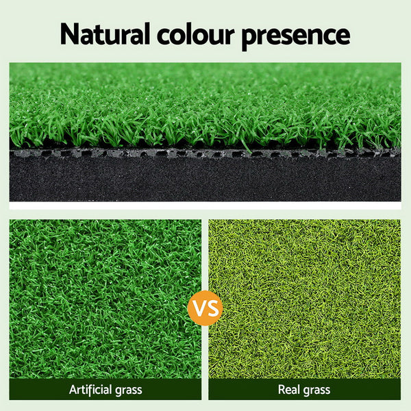 Everfit Golf Hitting Mat Portable DrivingÂ Range PracticeÂ Training Aid 100x125cm Everfit