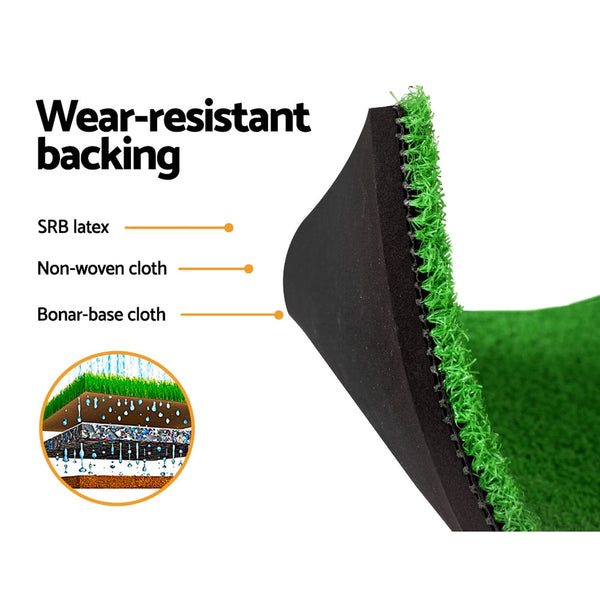 Everfit Golf Hitting Mat Portable Driving Range Practice Training Aid 80x60cm Everfit