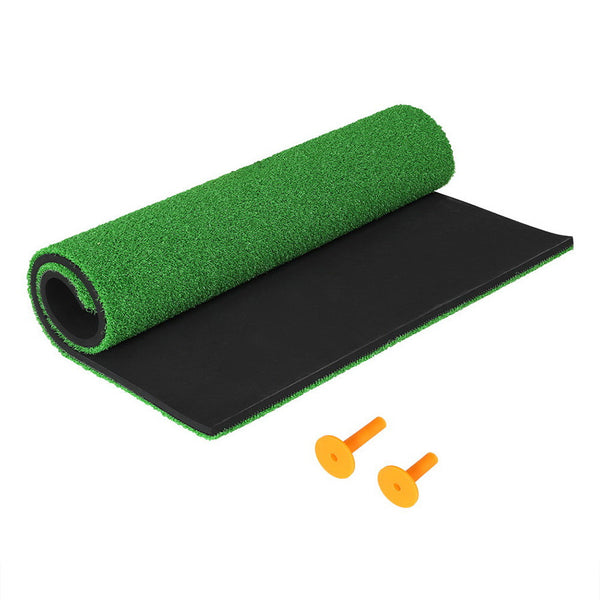 Everfit Golf Hitting Mat Portable DrivingÂ Range PracticeÂ Training Aid 150x150cm Everfit