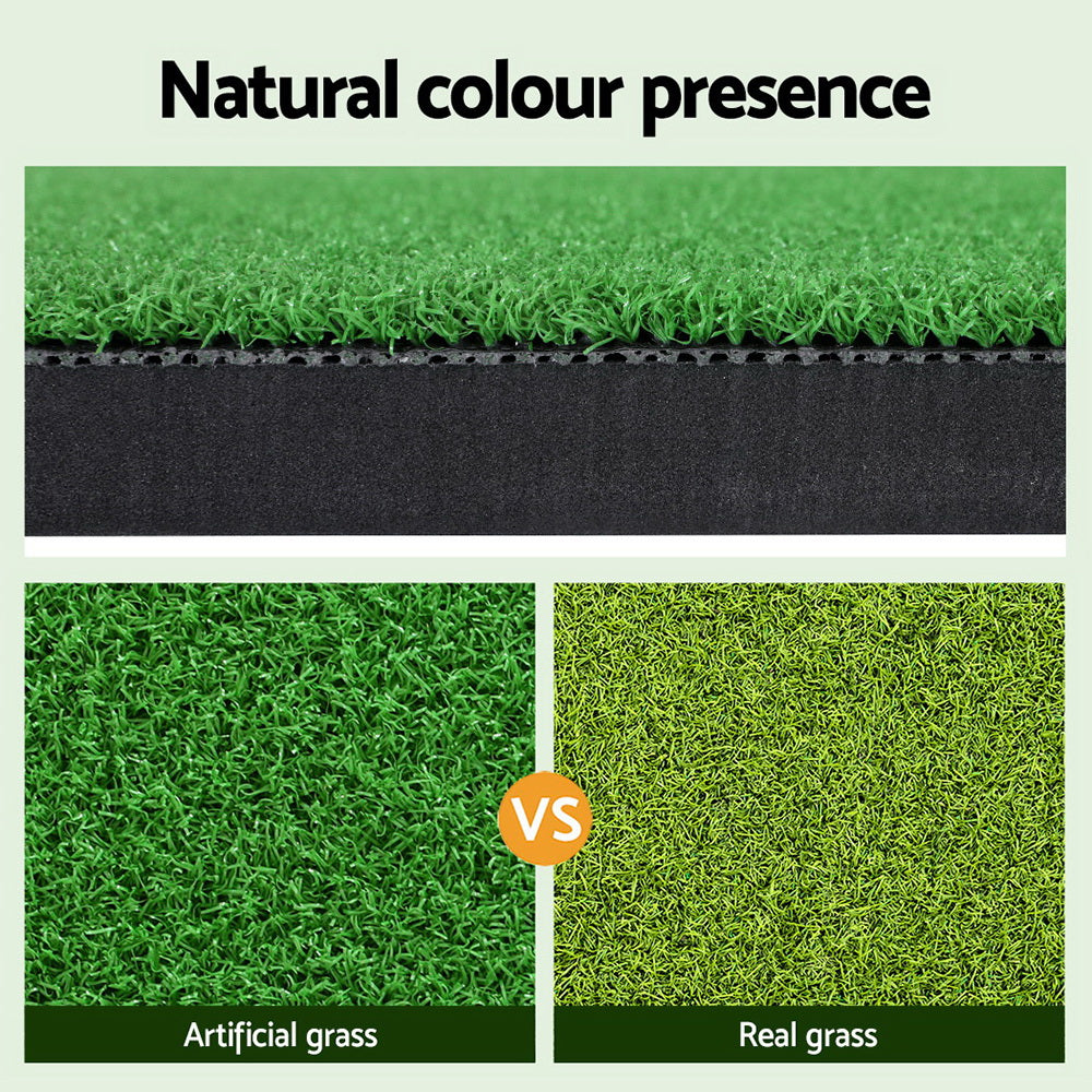 Everfit Golf Hitting Mat Portable DrivingÂ Range PracticeÂ Training Aid 150x150cm Everfit