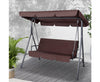 Gardeon Outdoor Swing Chair Hammock 3 Seater Garden Canopy Bench Seat Backyard