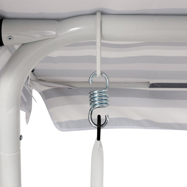 Gardeon Outdoor Swing Chair Garden Bench 3 Seater Canopy Cushion Furniture Gardeon