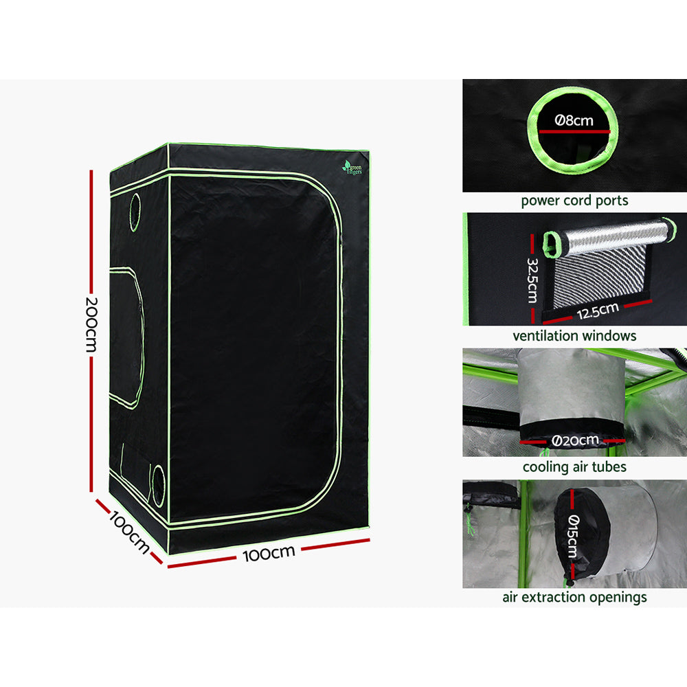 Greenfingers Grow Tent 2200W LED Grow Light Hydroponics Kits Hydroponic System Greenfingers