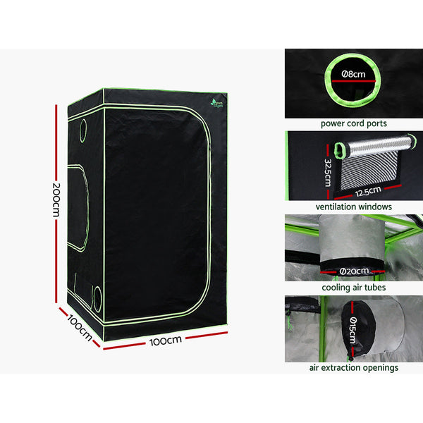 Greenfingers Grow Tent 4500W LED Grow Light Hydroponics Kits Hydroponic System Greenfingers