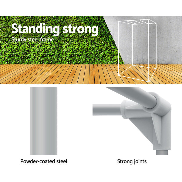 Greenfingers Hydroponics Indor Grow Tent Kits Reflective 1.2X1.2X2M 600D Oxford Greenfingers