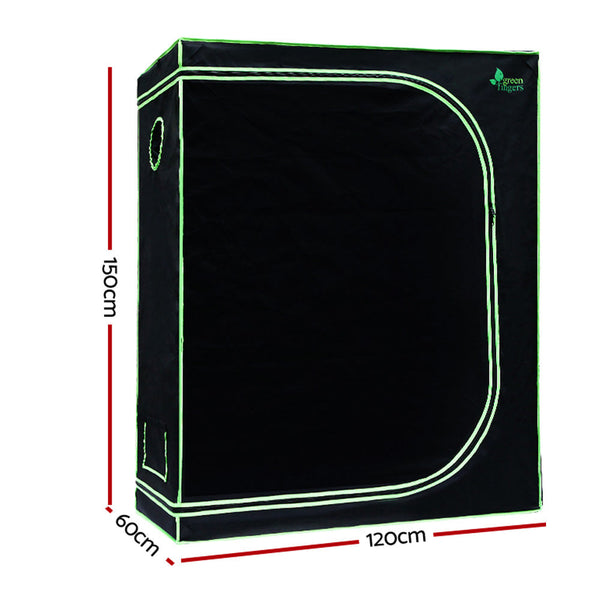 Greenfingers Grow Tent 120 x 60 x 150cm Hydroponics Indoor Kit Grow System Greenfingers