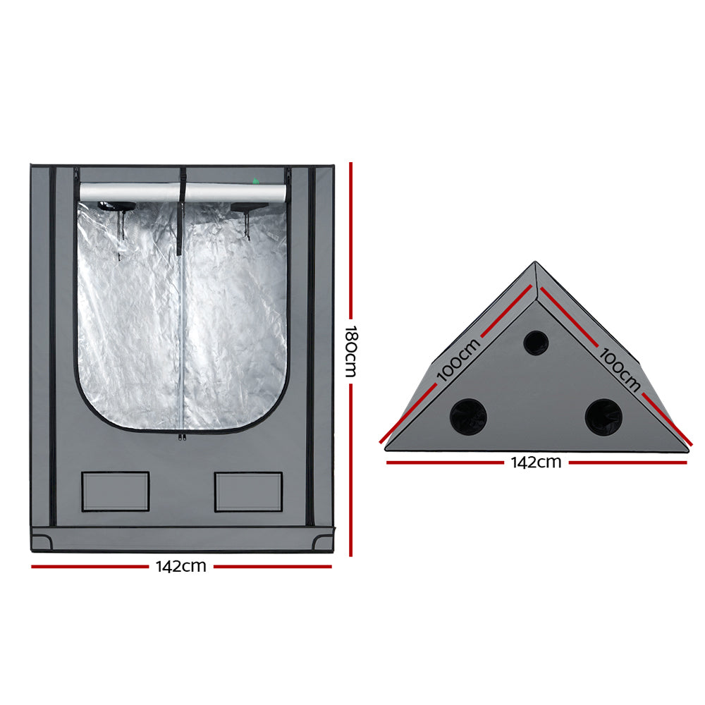 Greenfingers Grow Tent Kits Hydroponics Kit Indoor Grow System 142X100X180CM Greenfingers