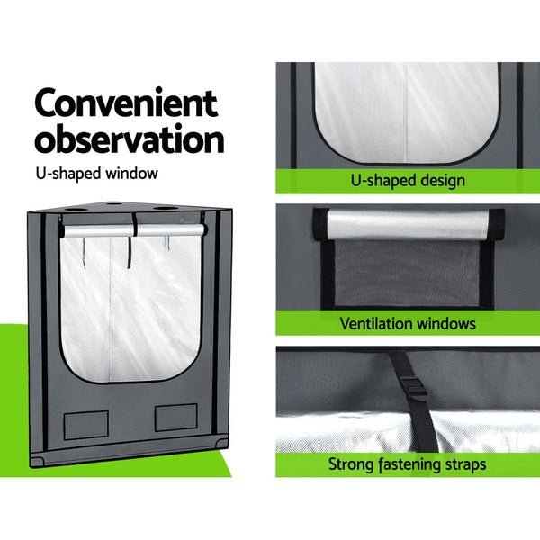 Greenfingers Grow Tent Kits Hydroponics Kit Indoor Grow System 142X100X180CM Greenfingers