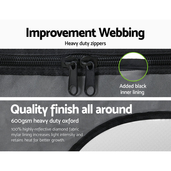 Greenfingers Grow Tent Kits Hydroponics Kit Indoor Grow System 142X100X180CM Greenfingers