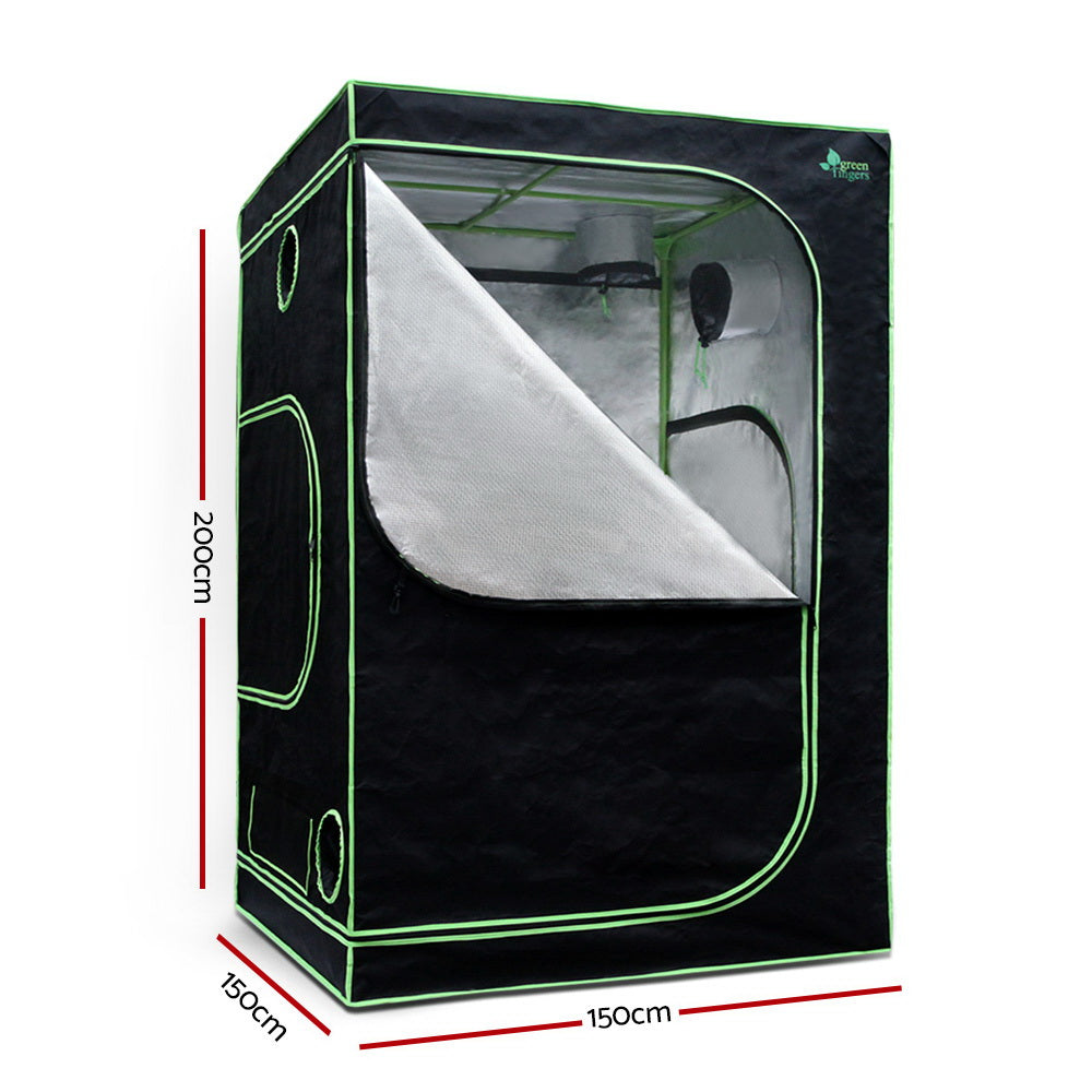 Green Fingers 150cm Hydroponic Grow Tent Greenfingers