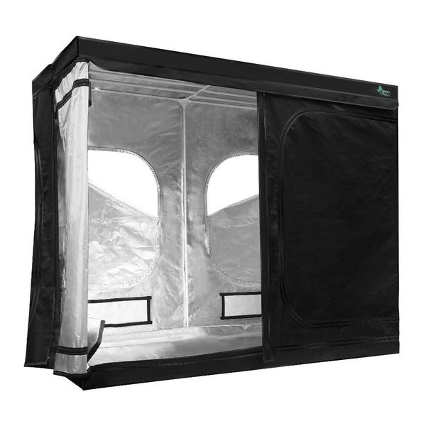 Greenfingers Hydroponics Grow Tent Kits Hydroponic Grow System 2.4m x 1.2m x 2m 600D Oxford Greenfingers