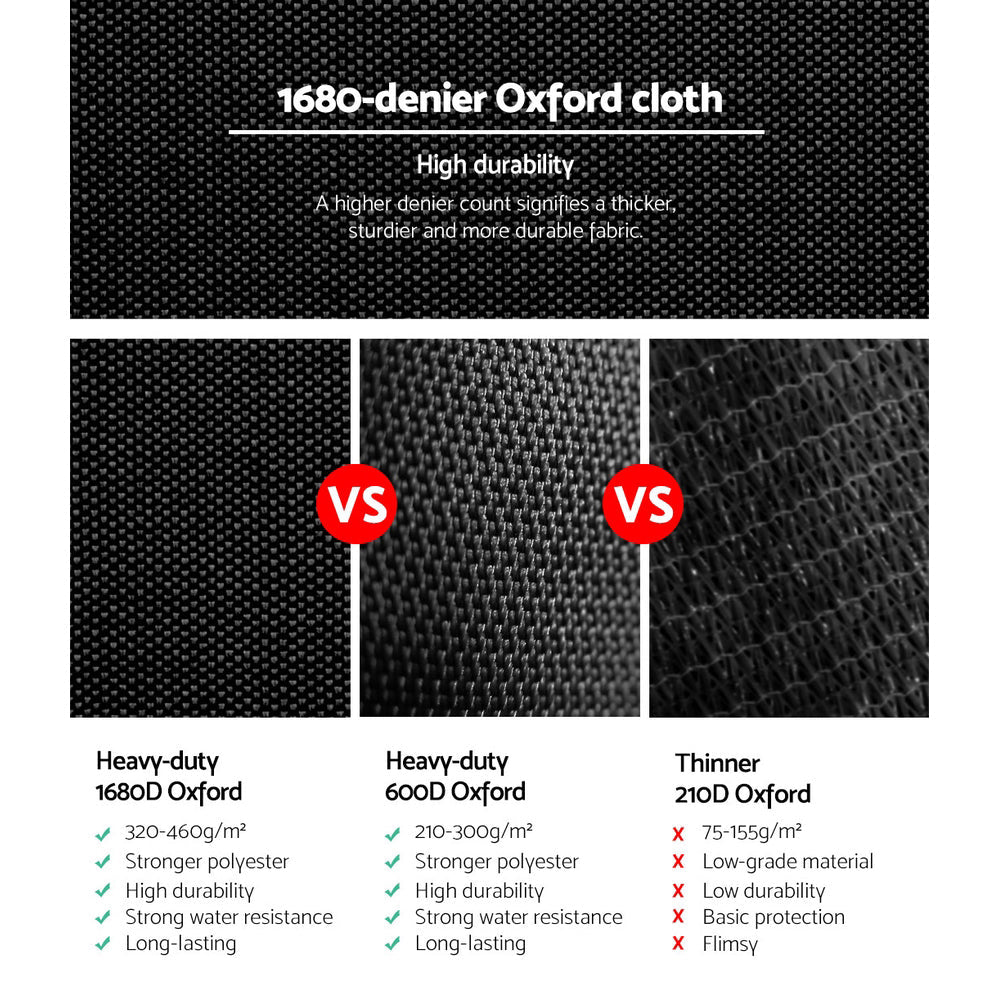 Greenfingers Grow Tent Kits 1680D Oxford 0.7MX0.7MX1.6M Hydroponics Grow System Greenfingers