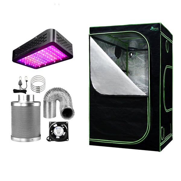 Greenfingers Grow Tent 1000W LED Grow Light 120X120X200cm Mylar 6