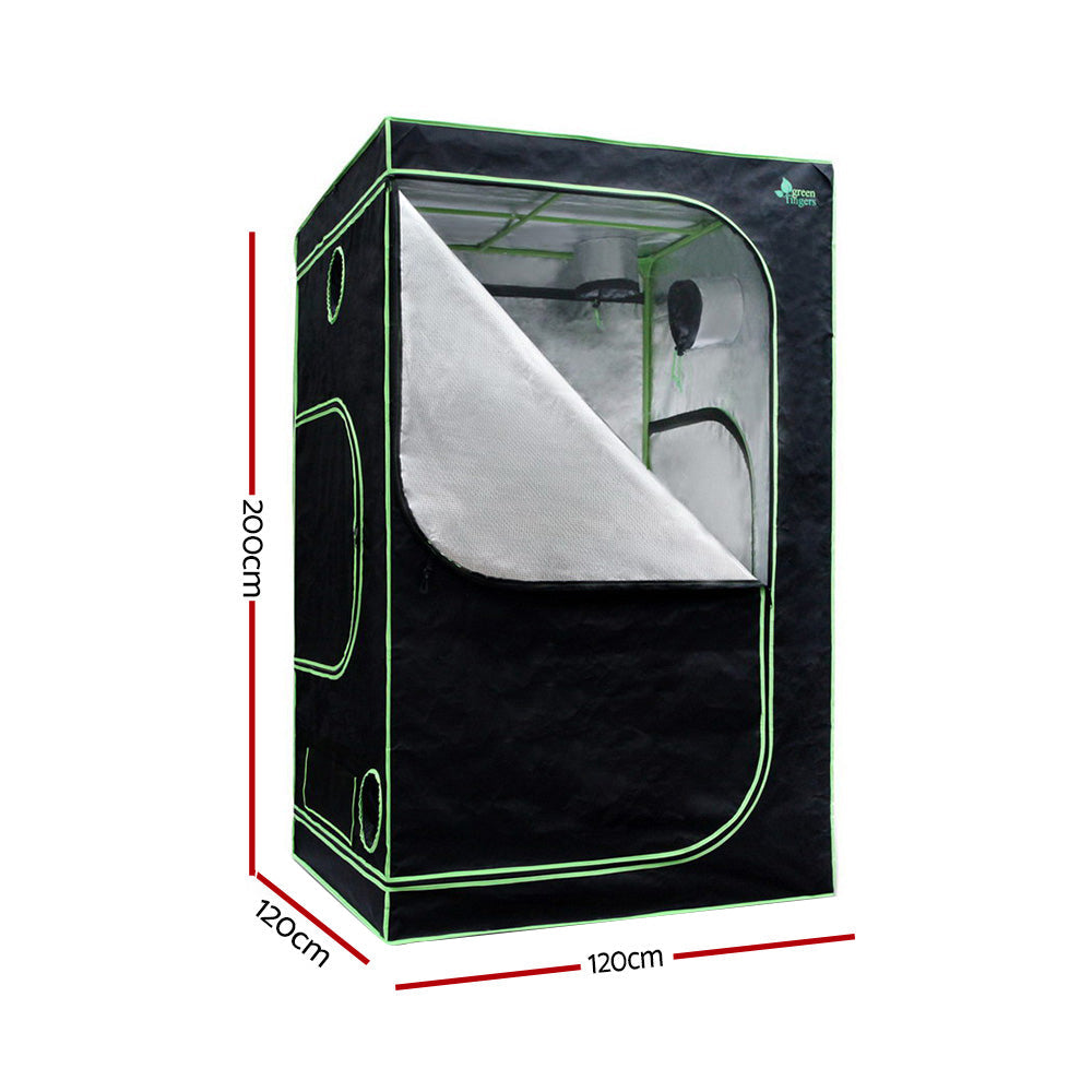 Greenfingers Grow Tent 1200W LED Grow Light 120X120X200cm Mylar 6
