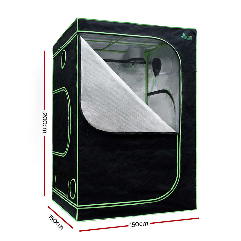 Greenfingers Grow Tent 1000W LED Grow Light 150X150X200cm Mylar 6