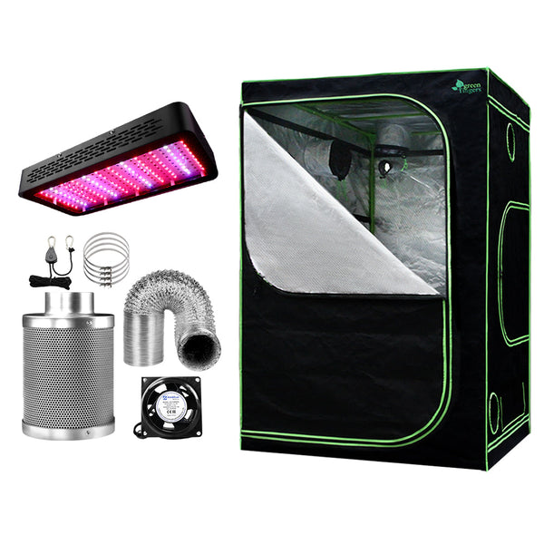 Greenfingers Grow Tent 1200W LED Grow Light 150X150X200cm Mylar 6