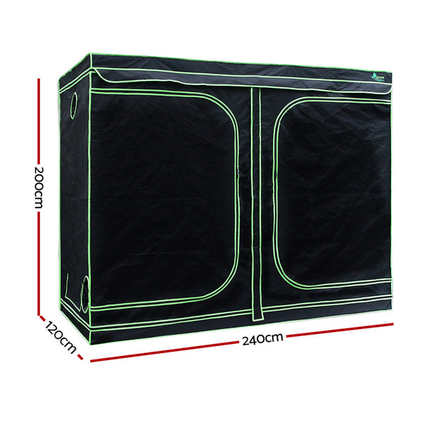 Greenfingers Grow Tent 2000W LED Grow Light 240X120X200cm Mylar 6