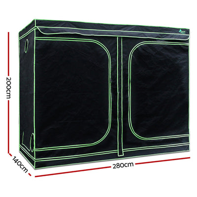 Greenfingers Grow Tent 2000W LED Grow Light 280X140X200cm Mylar 6