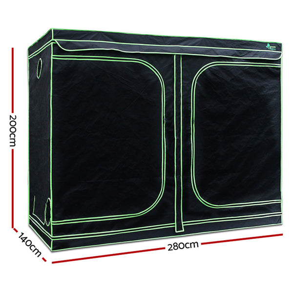 Greenfingers Grow Tent 2000W LED Grow Light 280X140X200cm Mylar 6