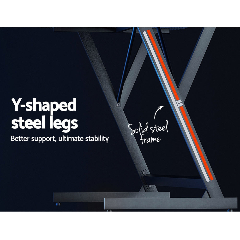 Artiss Gaming Desk Computer Desks Table 2-Tiers Storage Study Home Ofiice 100CM Artiss