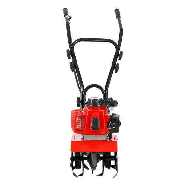 Giantz 88CC Tiller Rototiller Cultivator 4 Blades Garden Soil Power Rotary Hoe Giantz