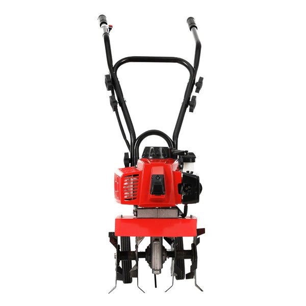 Giantz 88CC Tiller Rototiller Cultivator 6 Blades Garden Soil Power Rotary Hoe Giantz