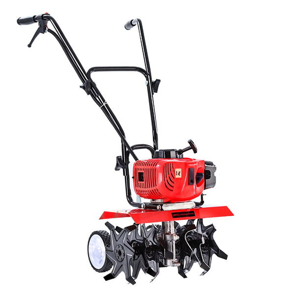 Giantz 72CC Garden Cultivator Tiller Petrol Rotary Hoe 36 Tines Rototiller Giantz