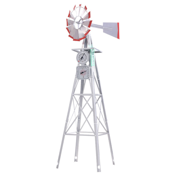 Garden Windmill 4FT 146cm Metal Ornaments Outdoor Decor Ornamental Wind Will freeshipping - Awezingly