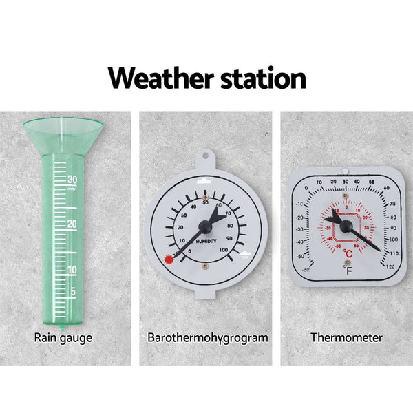 Garden Windmill 4FT 146cm Metal Ornaments Outdoor Decor Ornamental Wind Will freeshipping - Awezingly