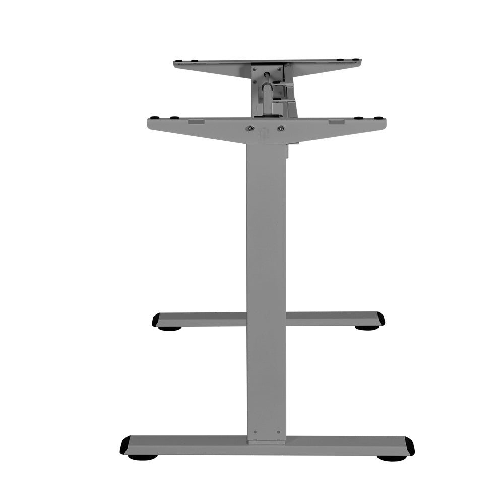 Artiss Standing Desk Sit Stand Motorised Height Adjustable Frame Only Grey Artiss