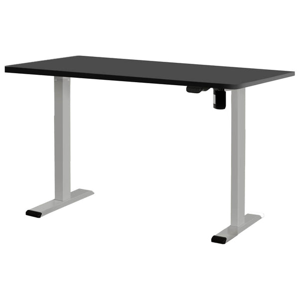 Artiss Electric Standing Desk Motorised Adjustable Sit Stand Desks Grey Black Artiss