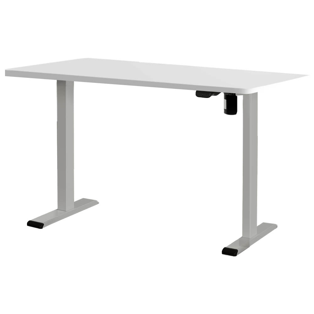 Artiss Electric Standing Desk Motorised Adjustable Sit Stand Desks Grey White Artiss