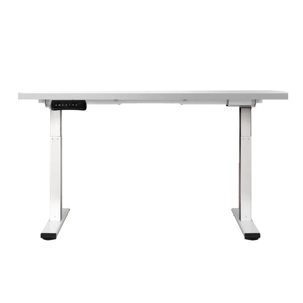 Artiss Standing Desk Electric Height Adjustable Sit Stand Desks Table White Artiss