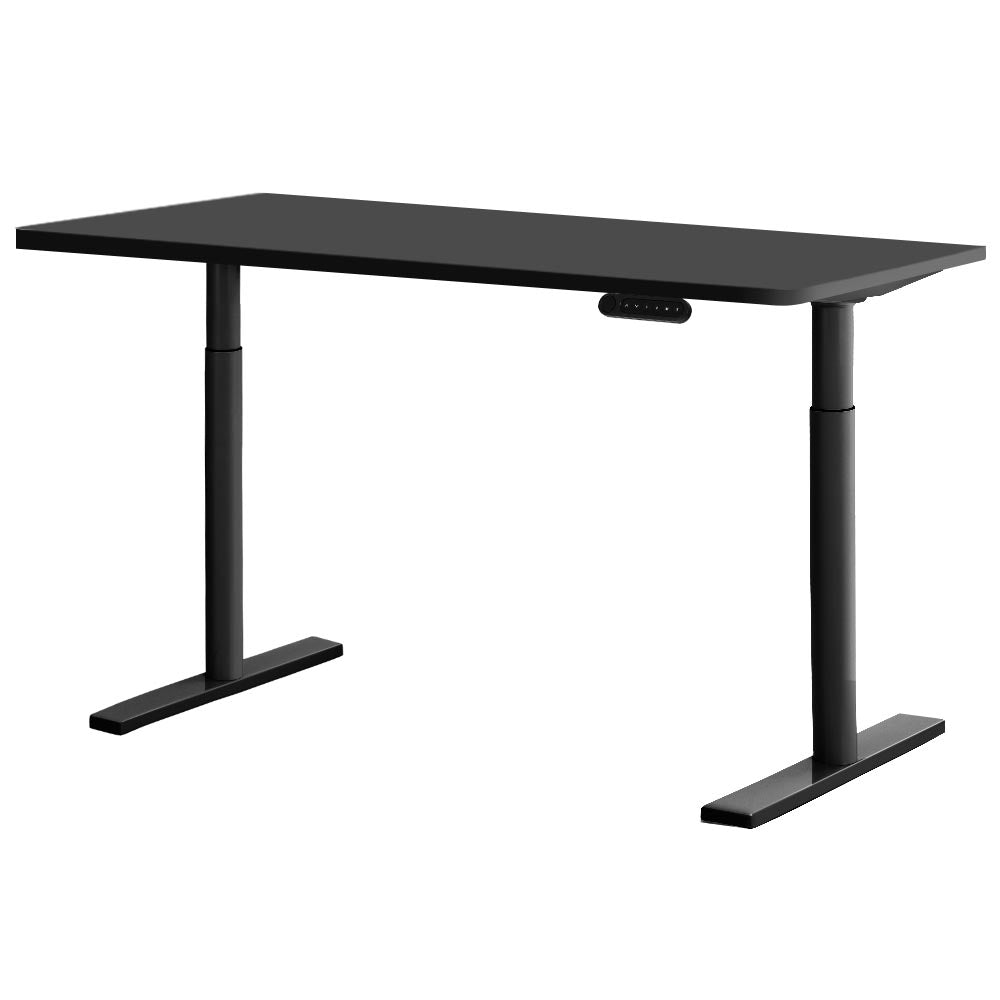 Artiss Electric Standing Desk Height Adjustable Sit Stand Desks Black 140cm Artiss