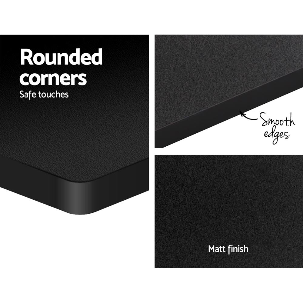 Artiss Electric Standing Desk Height Adjustable Sit Stand Desks Black 140cm Artiss