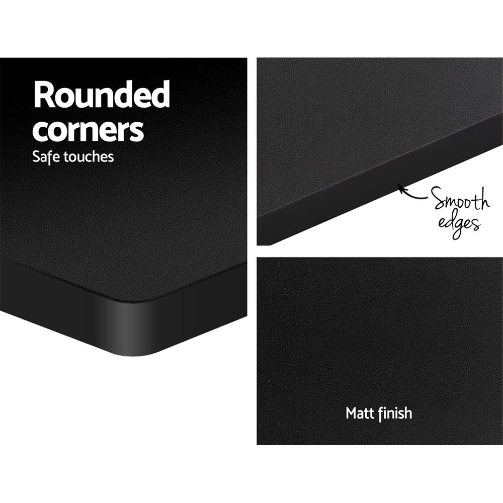 Artiss Electric Standing Desk Adjustable Sit Stand Desks White Black 140cm Artiss