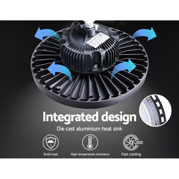 Leier LED High Bay Lights Light 100W Industrial Workshop Warehouse Gym freeshipping - Awezingly