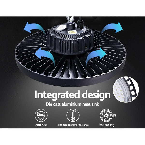 Leier LED High Bay Lights Light 200W Industrial Workshop Warehouse Gym BK freeshipping - Awezingly